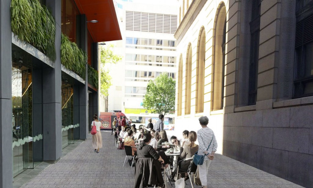 A visualisation of the proposed Gresham Place development. Image: ACC