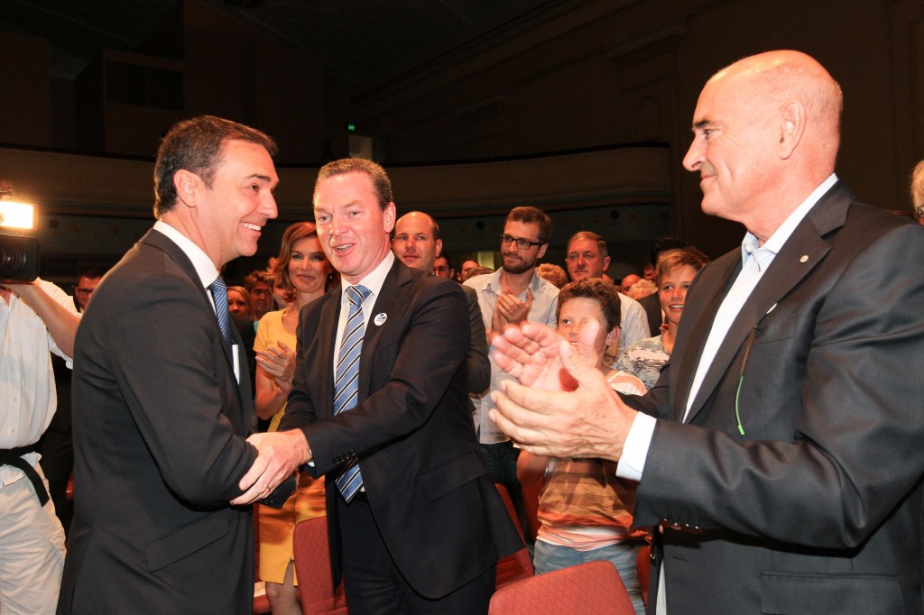 The redrawn electoral map could be the single most important factor in determining whether Steven Marshall (left) can become the first SA Liberal leader to win an election since John Olsen (right) in 1997. Photo: James Elsby / AAP