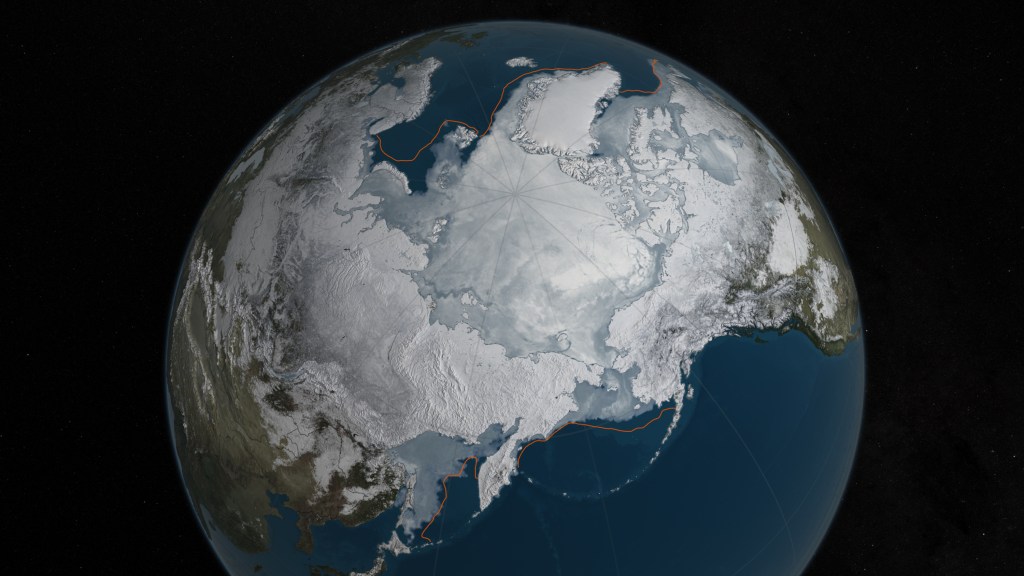 Thumbnail for Arctic sea ice hits another record low