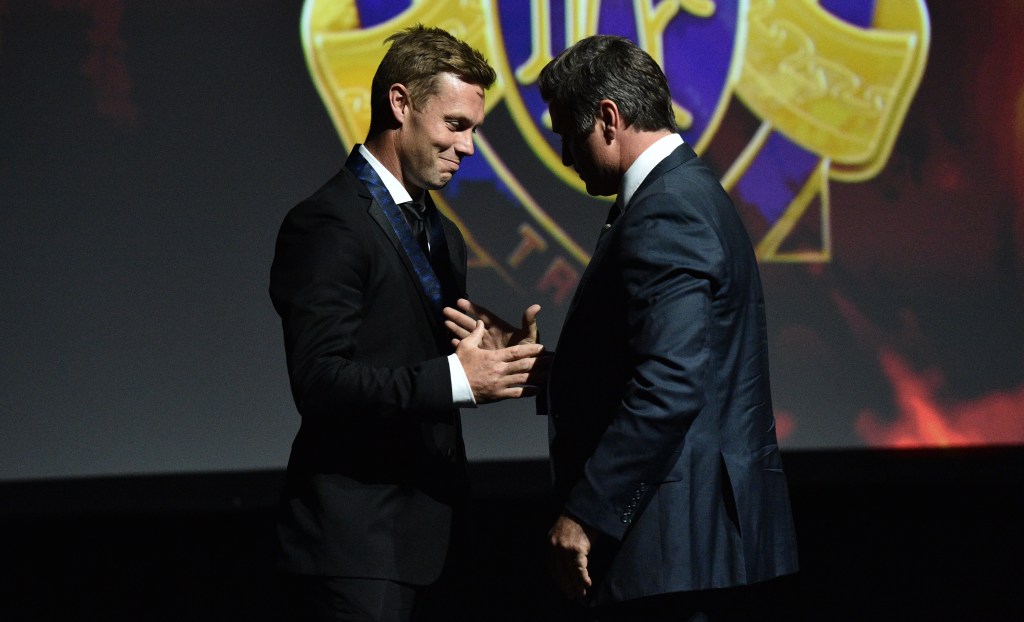 Thumbnail for Cotch, Mitch and Charlie: Tiger and former Hawk share Brownlow pride