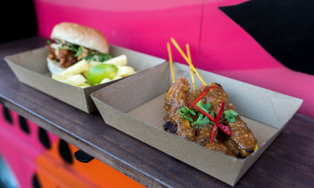 Food trucks will gather for Forkmas in Victoria Square. Photo: Daniel Purvis