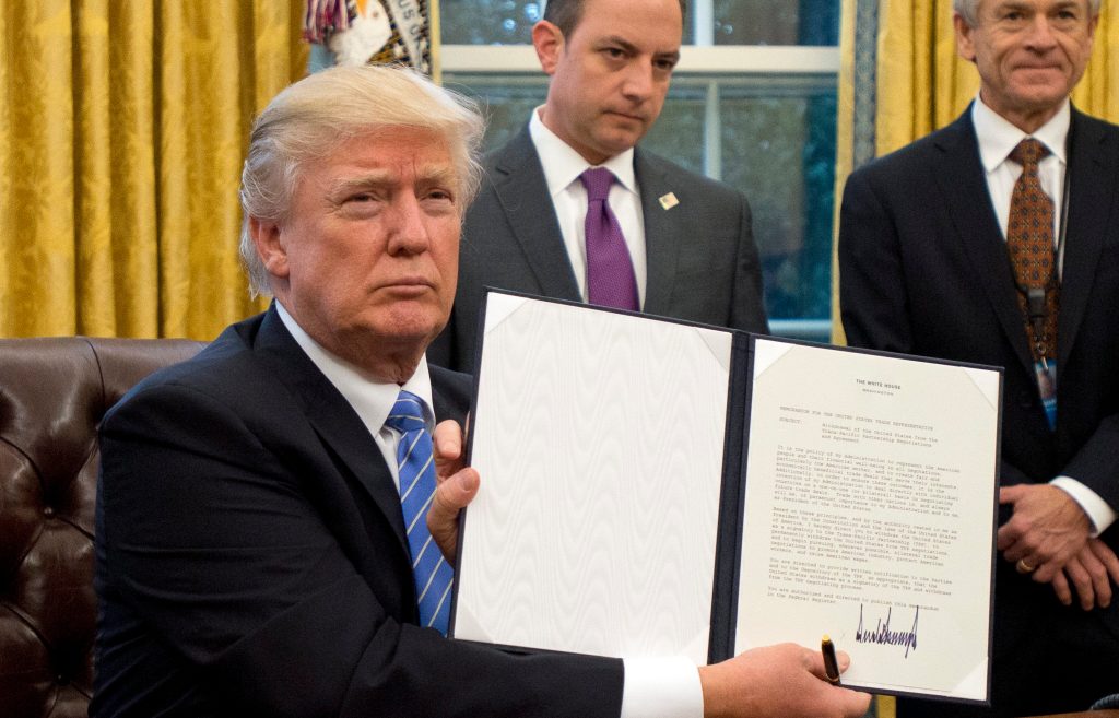 Thumbnail for Australia retains hope for trade deal as Trump withdraws US