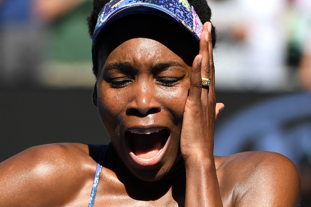 Thumbnail for Ageless Venus to face Serena in Open final