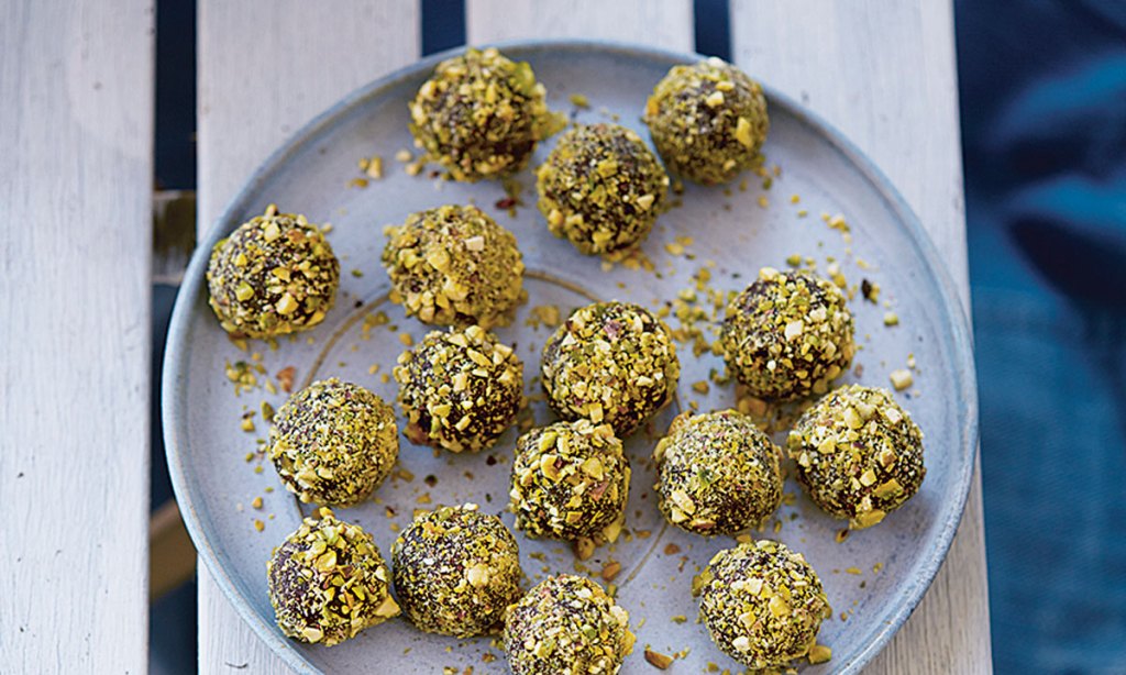 Thumbnail for Pistachio & Orange Truffle Bites