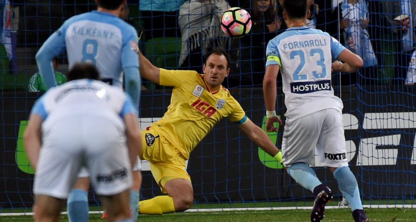As a loyalty player, Eugene Galekovic can receive payment outside the salary cap. Photo: Tracey Nearmy / AAP