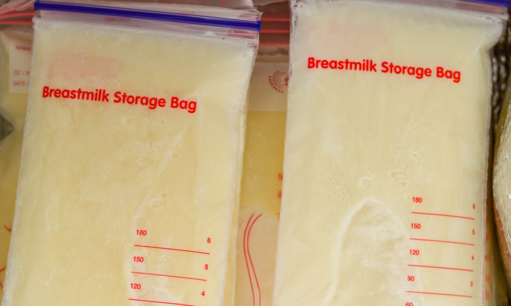 Screening and sterilisation processes mean human breast milk can be safely collected and frozen for use at a later time. www.shutterstock.com