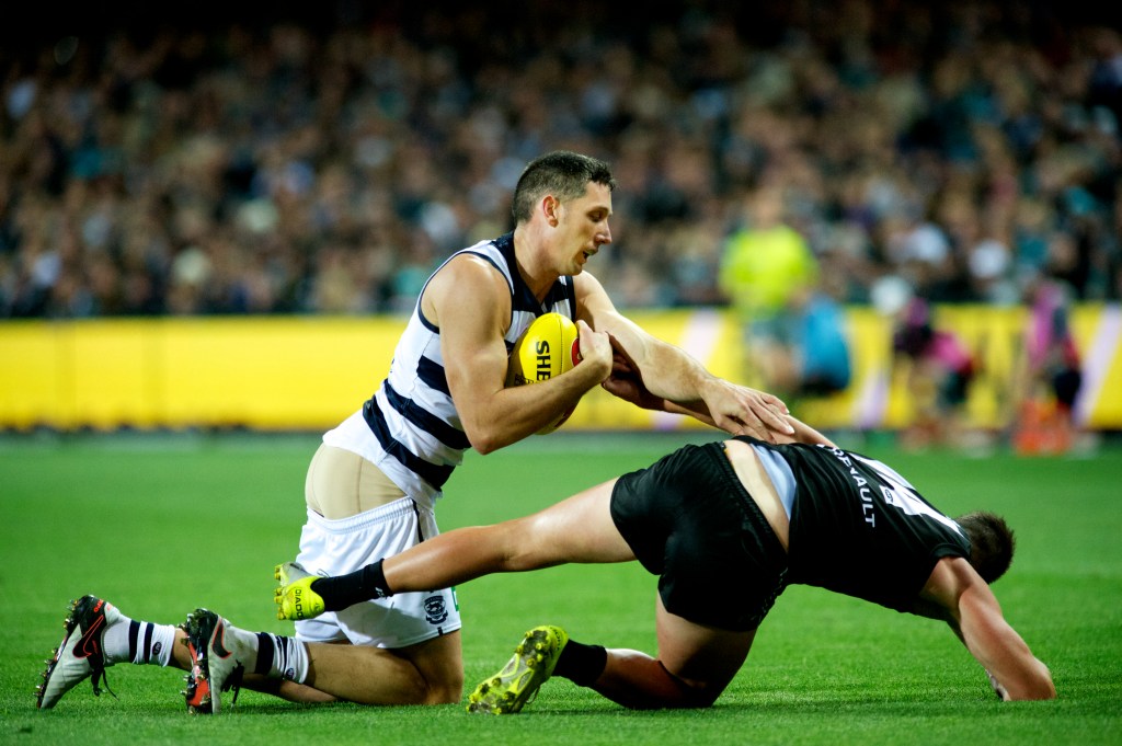 Thumbnail for Cats star backs Bulldog’s concerns about “onslaught” of AFL gambling ads