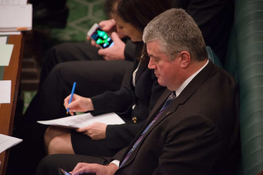Former deputy Liberal leader Steven Griffiths will retire from parliament at the March 2018 election. Photo: Nat Rogers / InDaily