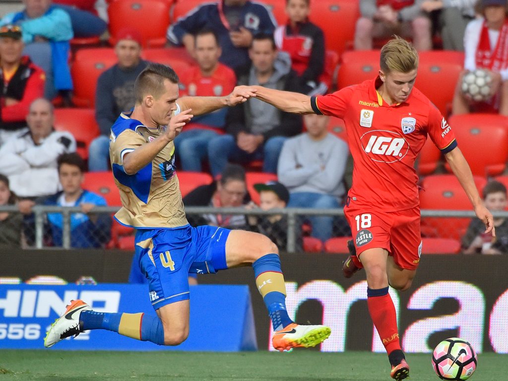 Thumbnail for Adelaide United teenager bolts into Socceroos squad