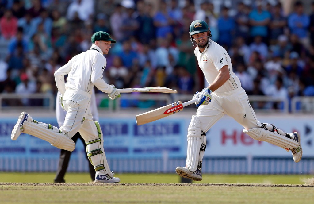 Thumbnail for Marsh and Handscomb grind out draw to set up series decider