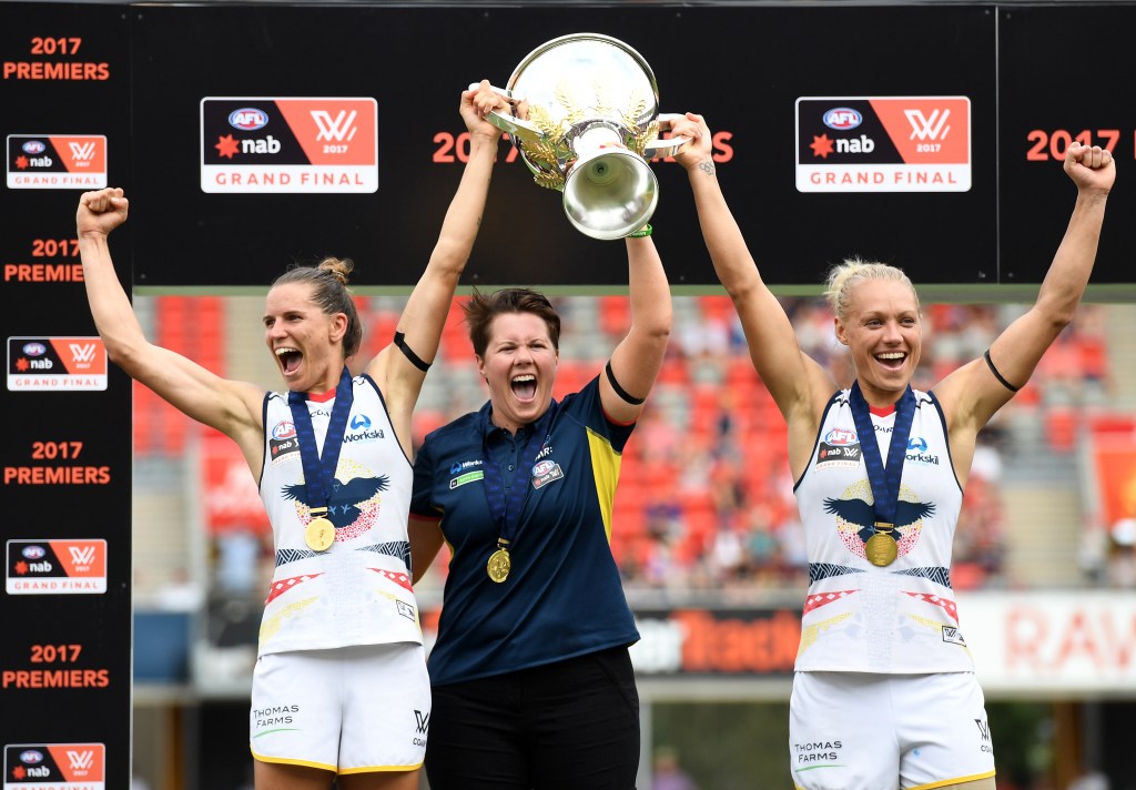 Thumbnail for Bec Goddard quits as Crows’ AFLW coach