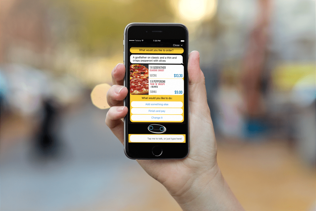 Thumbnail for Like Siri, but for pizza