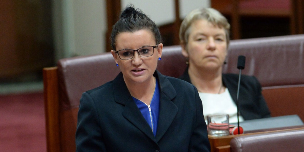 Jacqui Lambie might support splitting the Government's amendments to the Racial Discrimination Act. AAP image