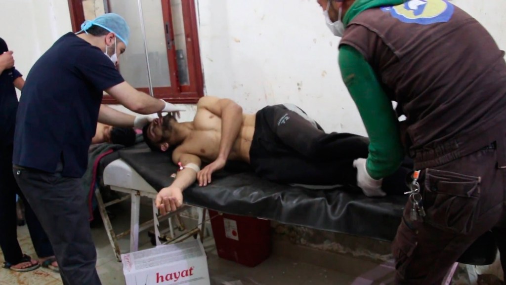 Thumbnail for Scores dead in Syrian gas attack