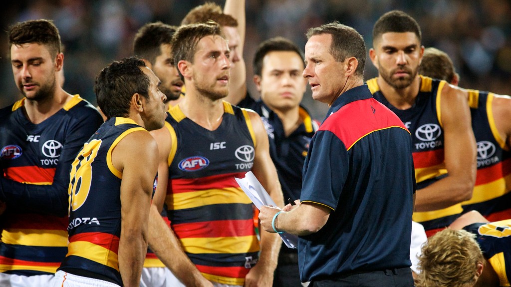 The Crows have the worst first-quarter record in the AFL this season. Photo: Michael Errey / InDaily