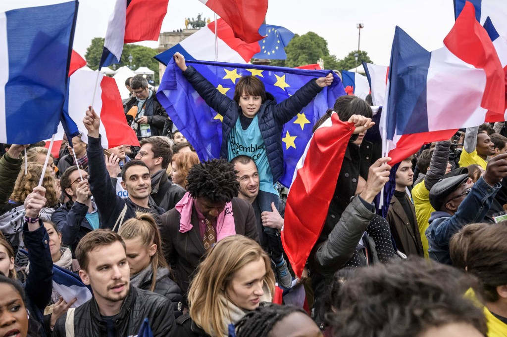 Thumbnail for Centrist Macron wins French presidential election