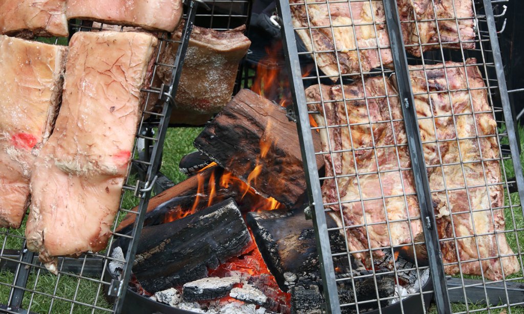 Charred at the Tasting Australia Town Square in Victoria Square. Photo: Tony Lewis