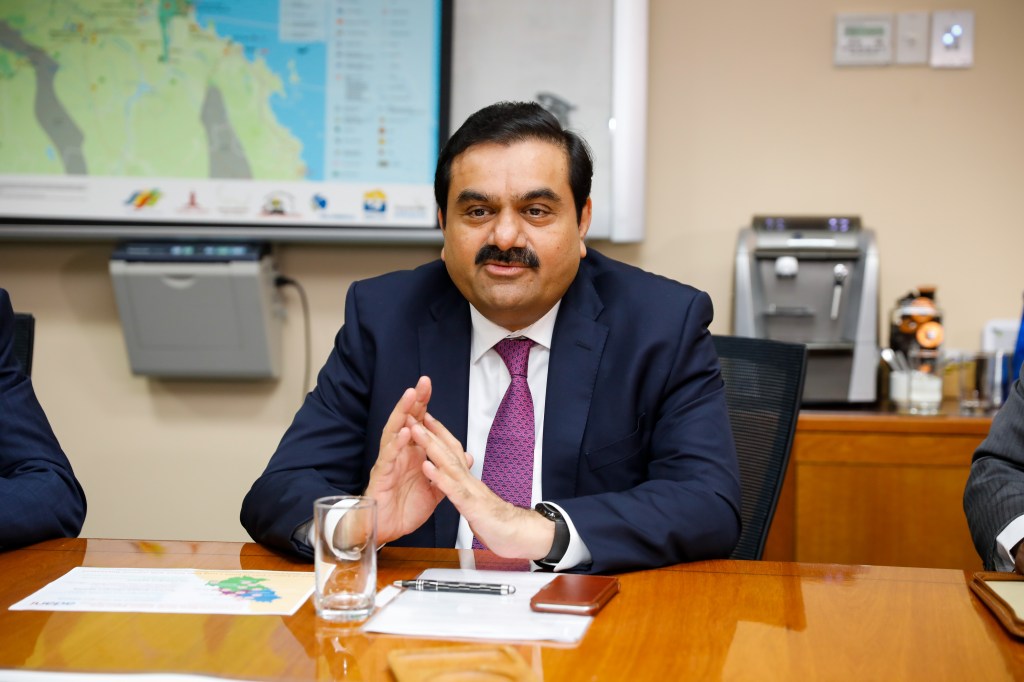 Adani Group chairman Gautam Adani. Photo: AAP/ Cameron Laird