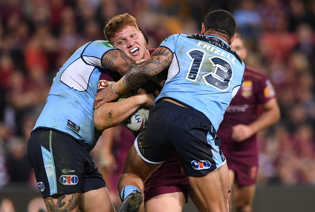 Thumbnail for Maroons red-faced after Origin drubbing