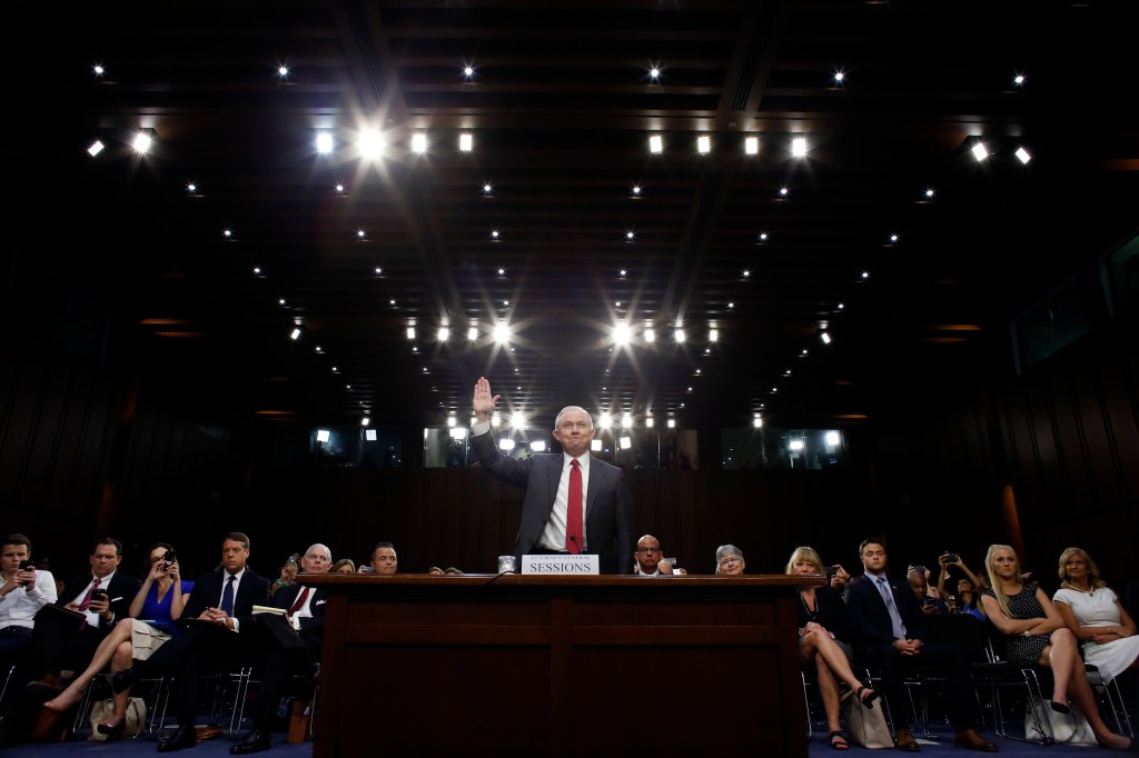 Thumbnail for Collusion with Russia a “detestable and appalling lie”: Sessions