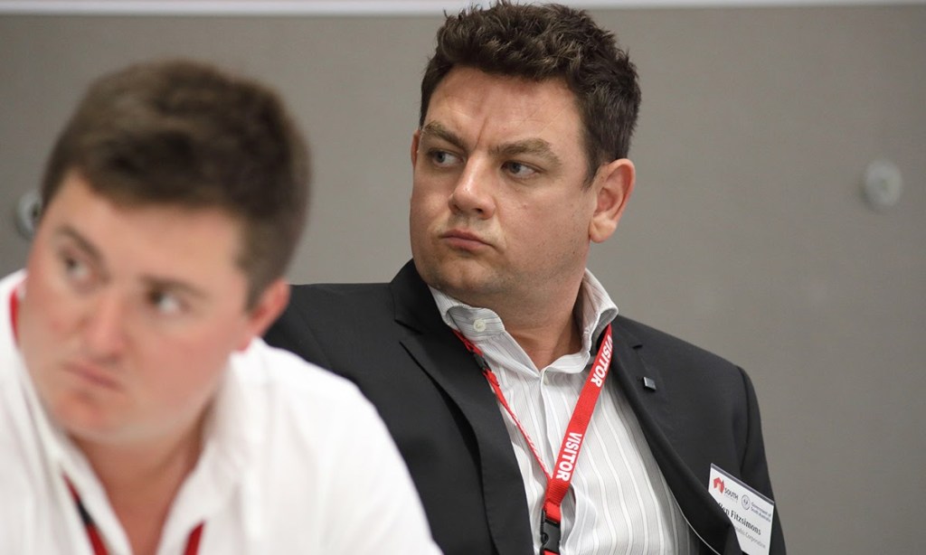 Ben Fitzsimons, during his time as director of Australian Cannabis Corporation. Photo: Tony Lewis / InDaily