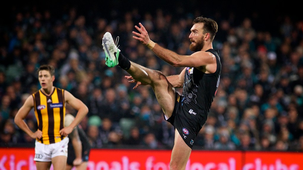 Thumbnail for History in the making for hapless Hawks as Port power to win