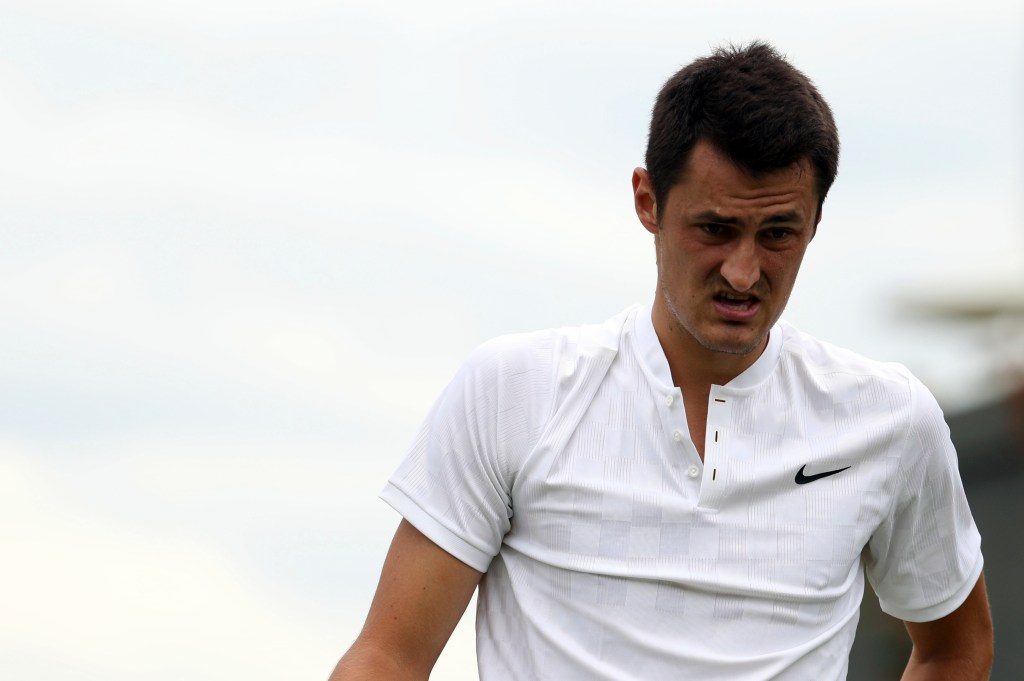 Thumbnail for “I was bored,” says insipid Tomic as Aussies choke at Wimbledon