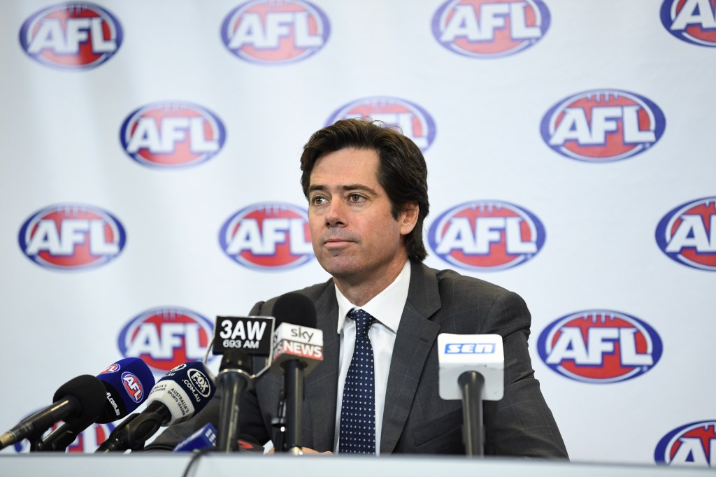 Thumbnail for Top AFL execs could be spared quarantine if SA wins finals bid