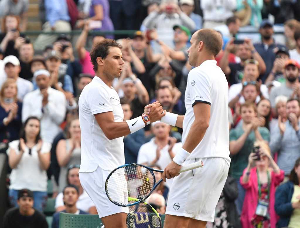 Thumbnail for Nadal bows out after Wimbledon epic