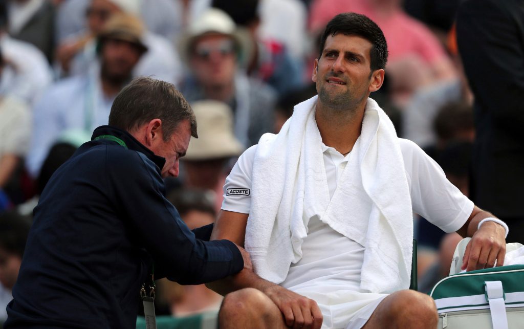 Thumbnail for Injured Djokovic’s exit leaves door wide open for Federer