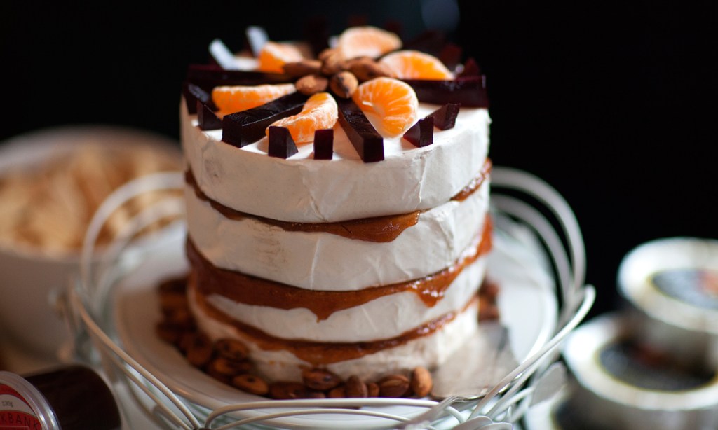 A camembert cake by Udder Delights, which will be taking part in Bonjour Barossa at Seppeltsfield this Sunday.