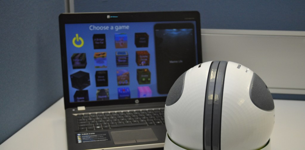 The OrbIT controller was custom designed to help children with cerebral palsy. David Hobbs, Author provided