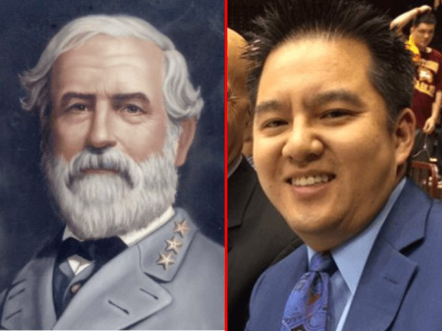 Confederate general Robert E. Lee, not to be confused with ESPN commentator Robert Lee. Meme: Twitter