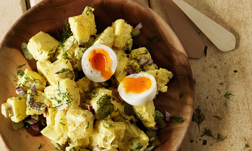Thumbnail for Turmeric Yoghurt & Tahini Potato Salad