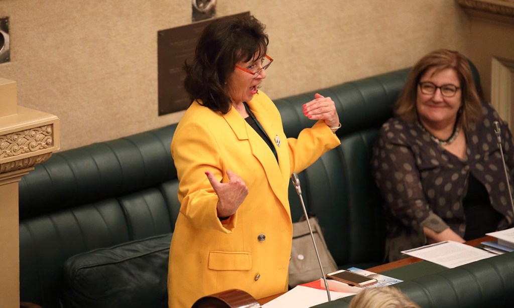 Frances Bedford says she's not for turning. Photo: Tony Lewis / InDaily