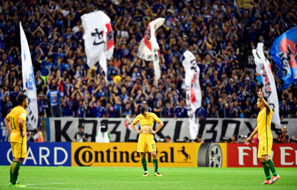 Thumbnail for Desperate Socceroos won’t go “kamikaze” in search of goal rush