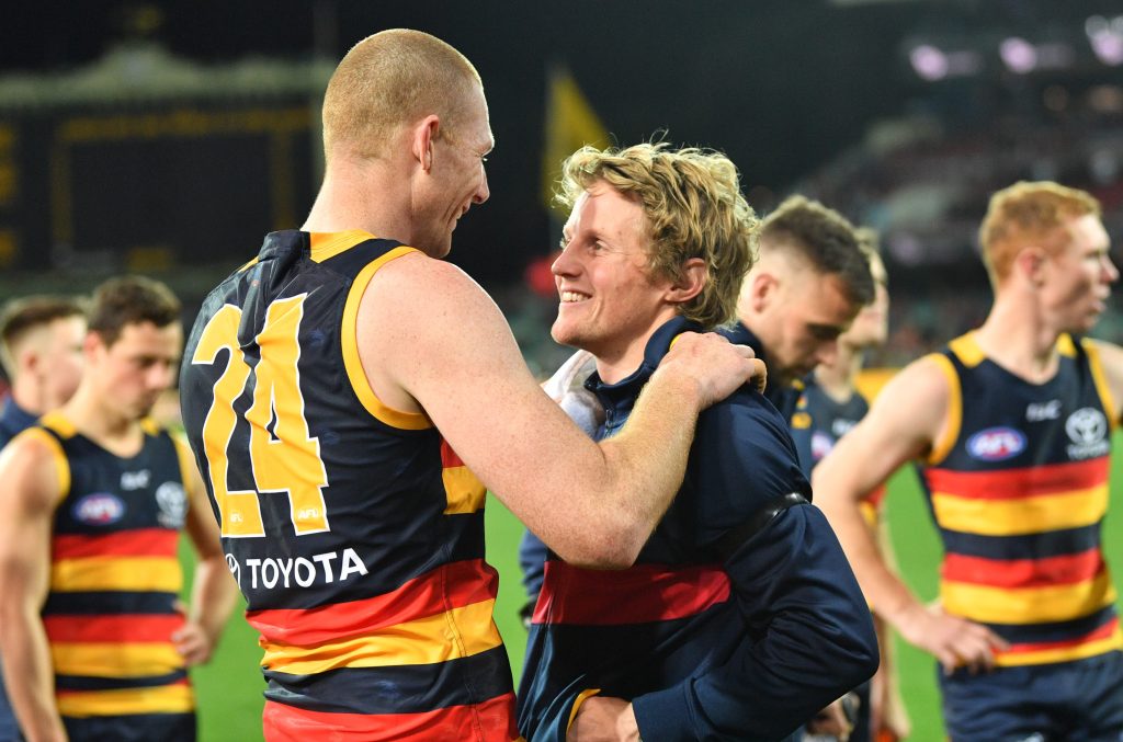 Thumbnail for A unique bond forged by tragedy propels Crows towards flag