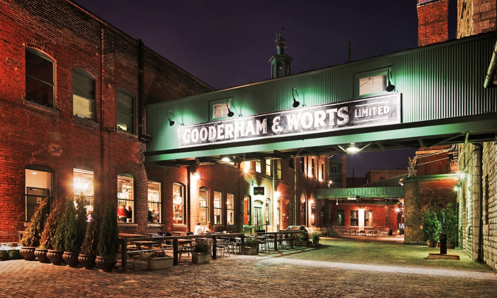 Toronto's historic Distillery District. Photo: Benson Kua / flickr