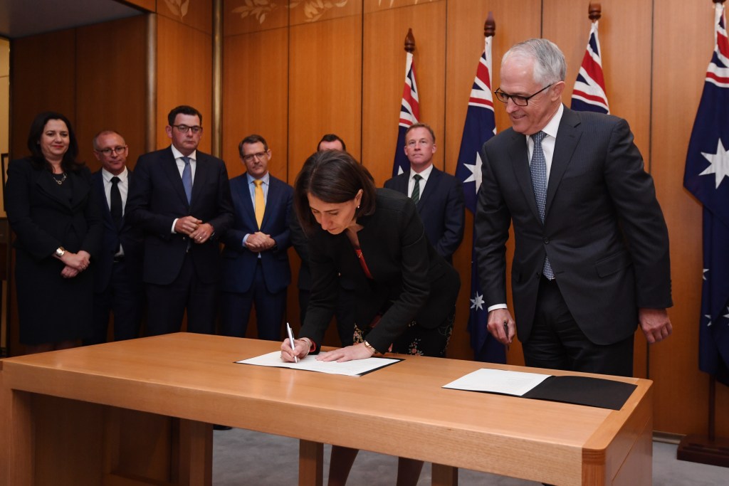 Thumbnail for Premiers unite on new counter-terrorism moves