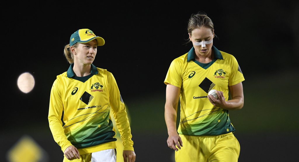 Thumbnail for Perry banned from attack, but Aussie women’s Ashes charge on track