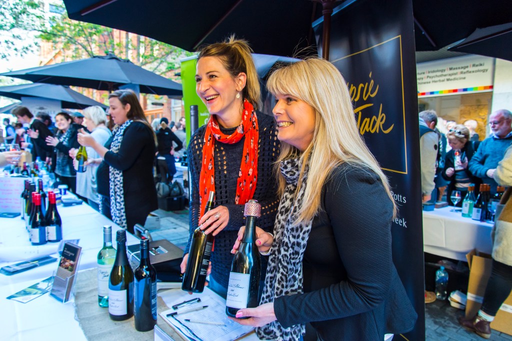 Langhorne Creek winemakers on Leigh Street. Photo: John Krüger