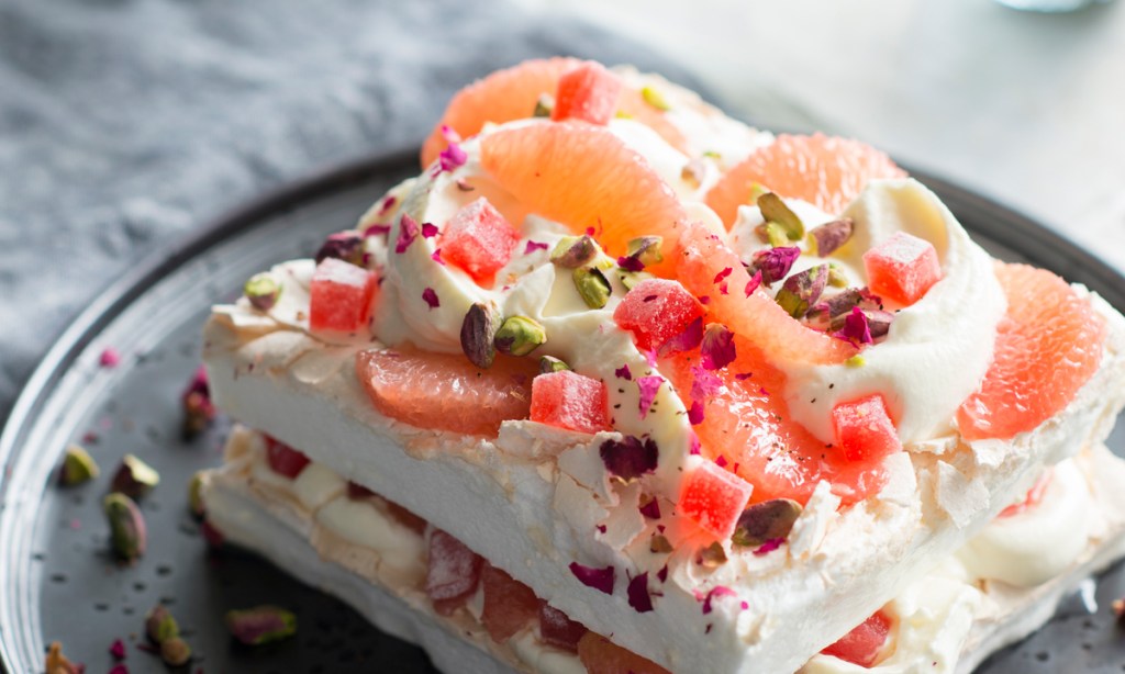 Thumbnail for Layered Turkish Delight Pavlova