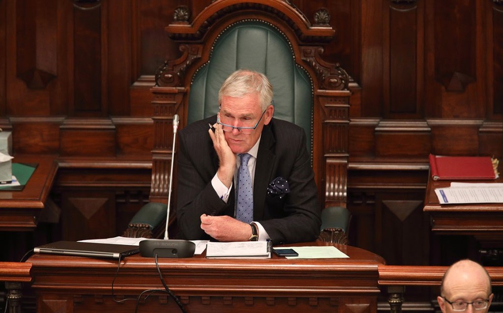 Thumbnail for Tweet-storm: Weatherill tells Speaker to put a sock in it