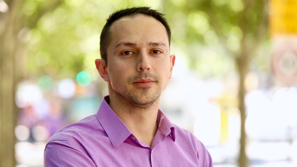 Anti-domestic violence campaigner and 2016 Young South Australian of the Year, Arman Abrahimzadeh. Photo: Tony Lewis / InDaily