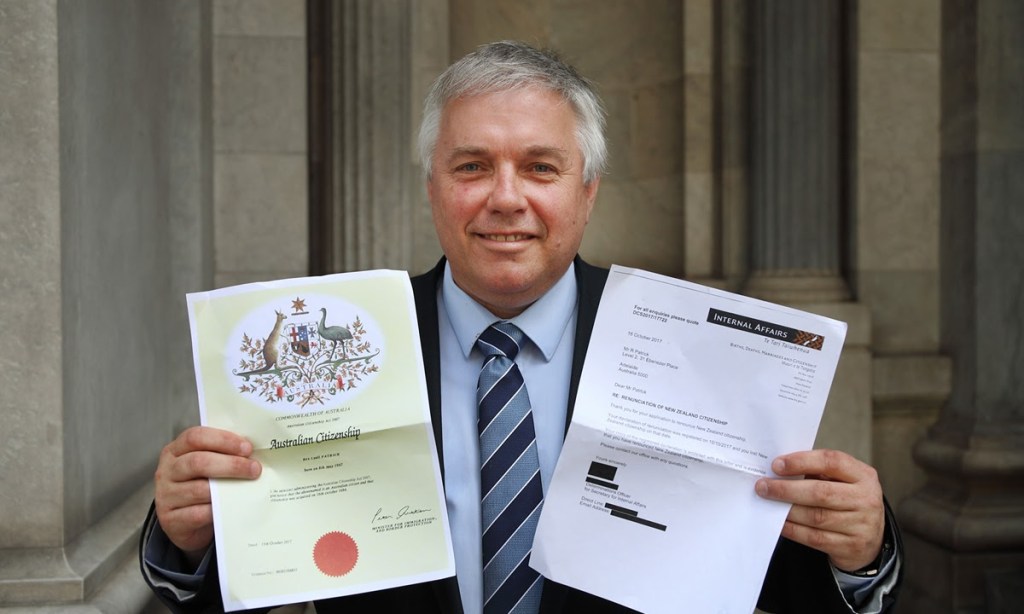Thumbnail for New X-team senator backs citizenship referendum