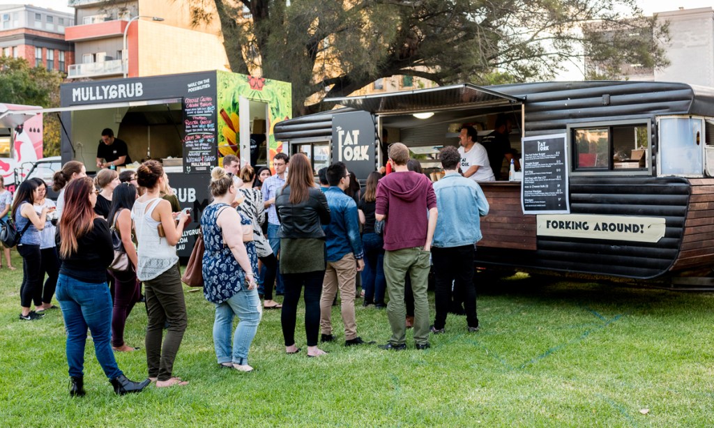 Fork on the Road food trucks. Photo: Daniel Purvis
