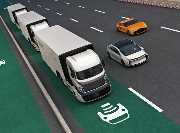 Thumbnail for Coming soon to Australian roads? The rise of platooning trucks