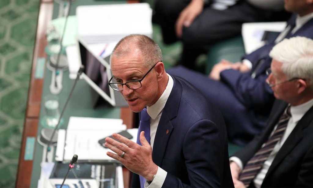Jay Weatherill in parliament. Photo: Tony Lewis / InDaily
