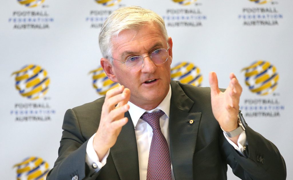 FFA Chairman Steven Lowy. Photo: David Moir / AAP