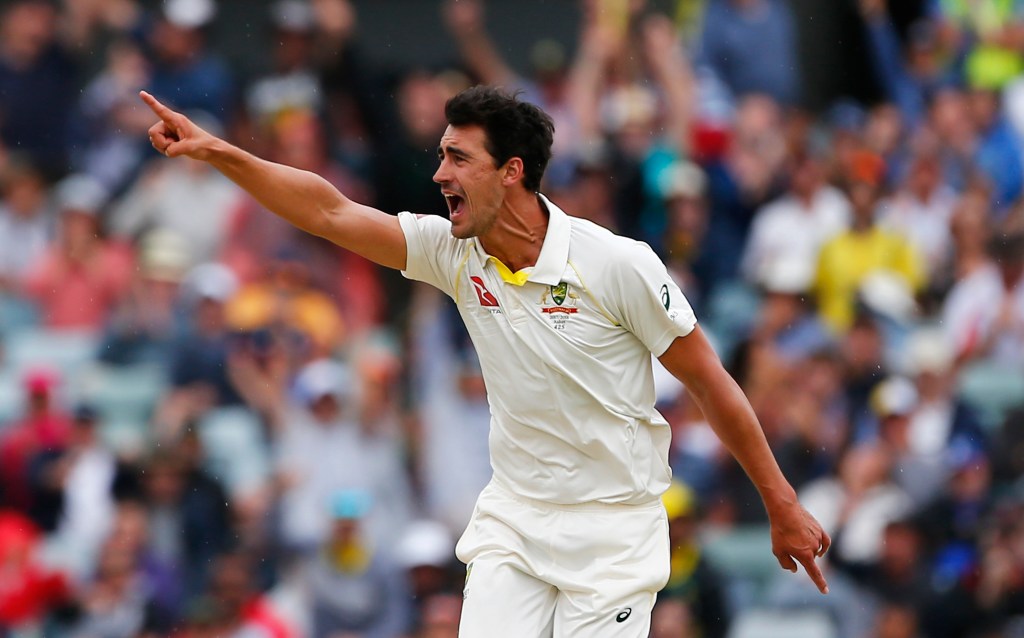 Thumbnail for Starc pearler cracks England’s defence as Australia seek to terrorise tail